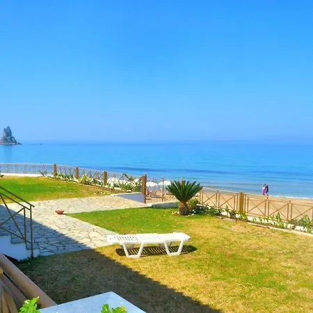 Apartamento Beachfront 2-bed Luxury - Agios Gordios Corfu Greece *